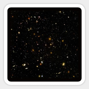 Hubble Ultra Deep Field 2004 Sticker